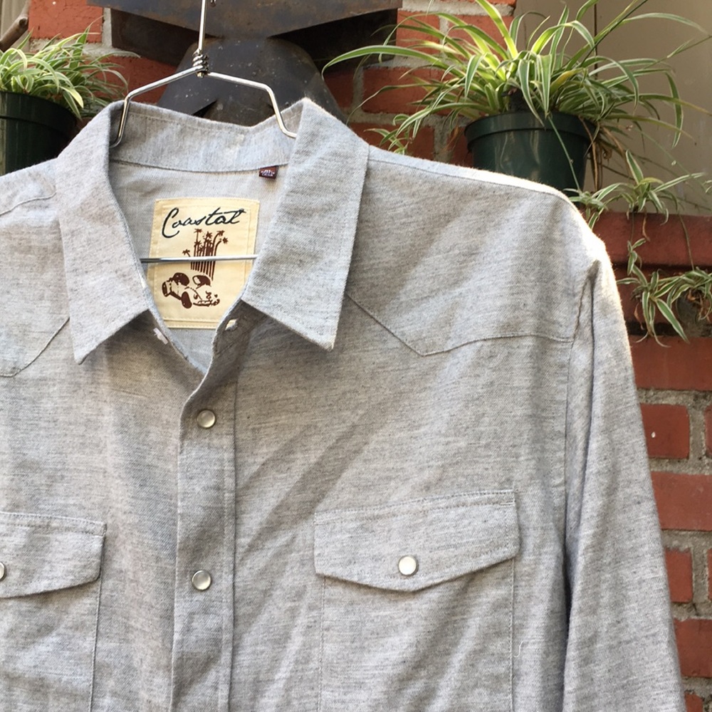 Brushed Cotton Long Sleeve Button Down